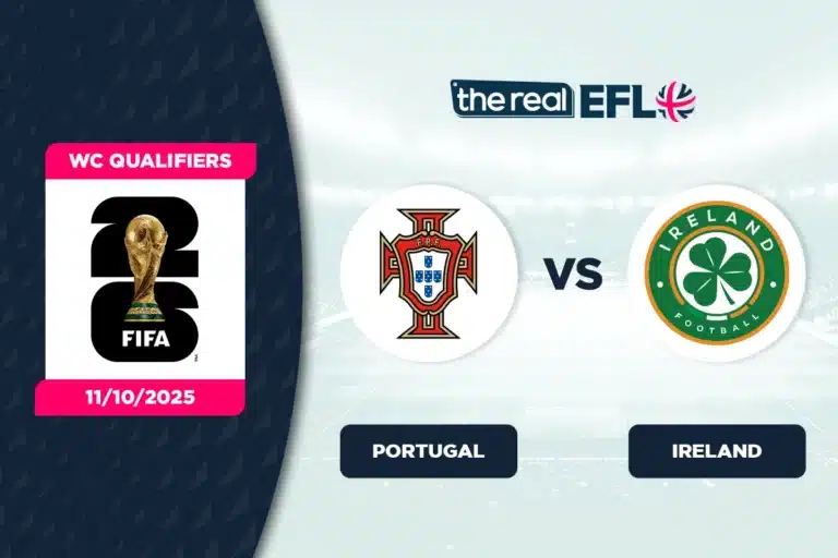 Portugal vs Republic of Ireland Prediction (11/10/25) World Cup Qualifiers