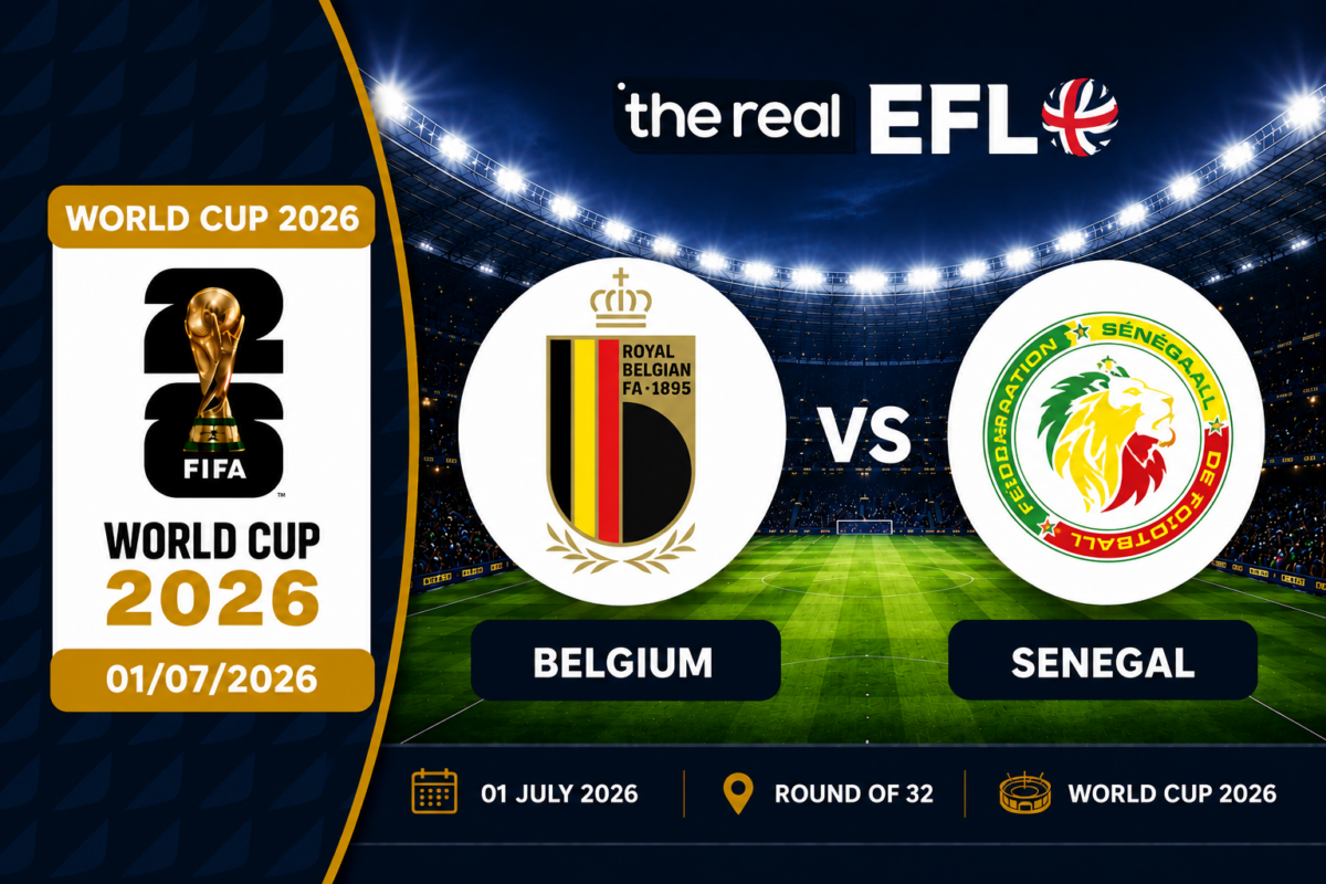 Belgium vs Senegal World Cup Prediction Banner