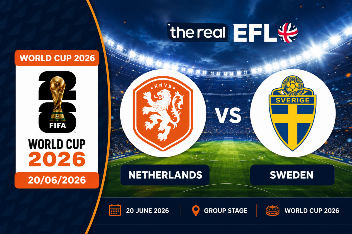 Netherlands vs Sweden World Cup Prediction Banner