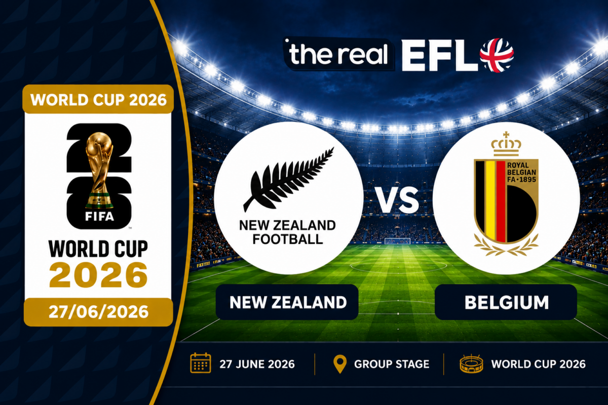 New Zealand vs Belgium World Cup Prediction banner